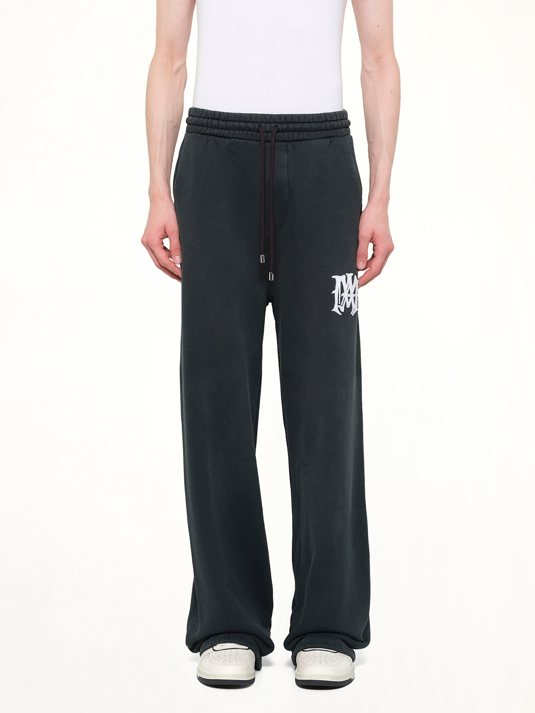 Amiri Hollywood Sweatpants in Black