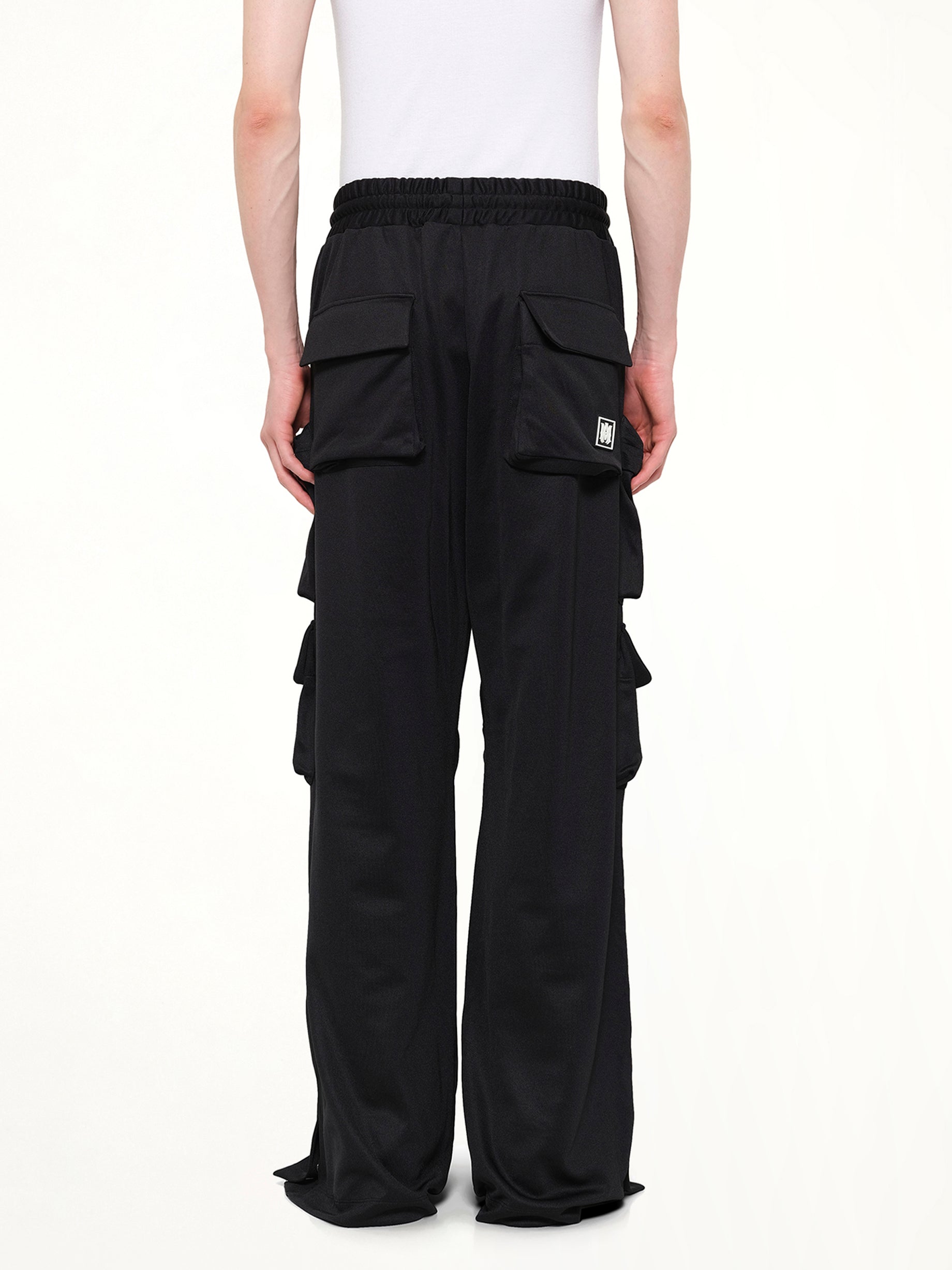AMIRI , Cargo Track Pants in Black Back View from MARAIS