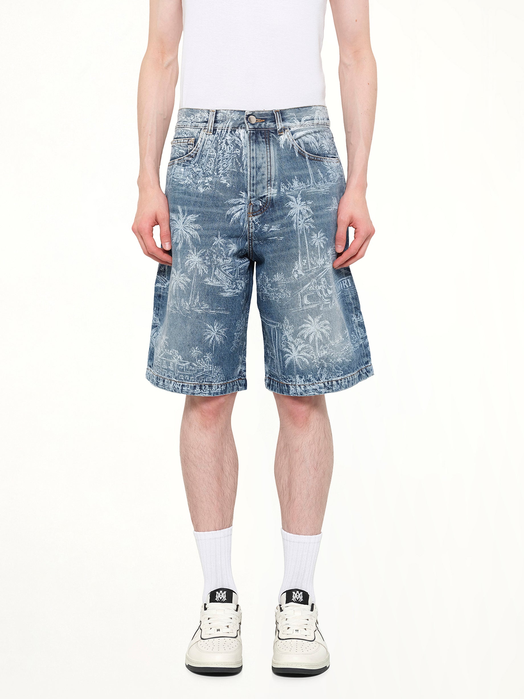 Chateau Palms Denim Shorts in Harbor Indigo