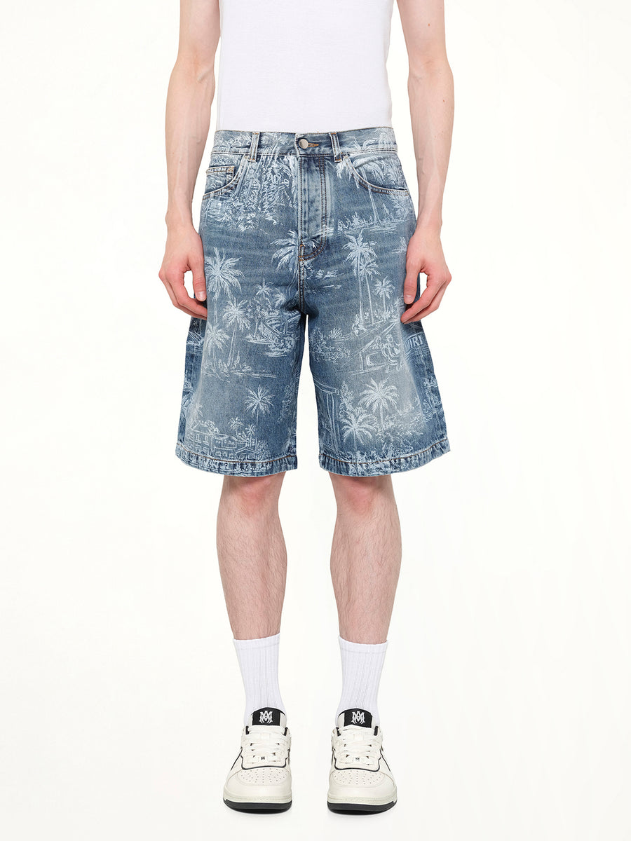 Chateau Palms Denim Shorts in Harbor Indigo