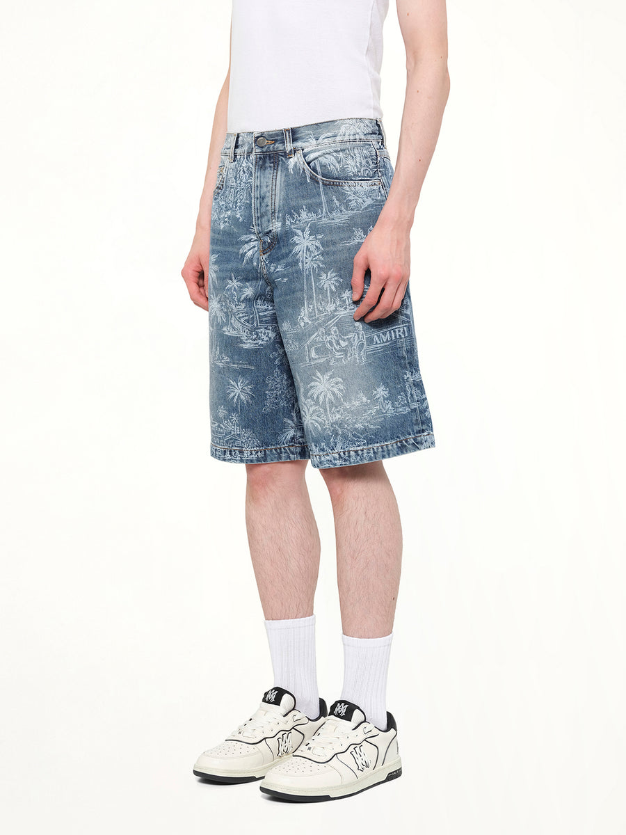 Chateau Palms Denim Shorts in Harbor Indigo