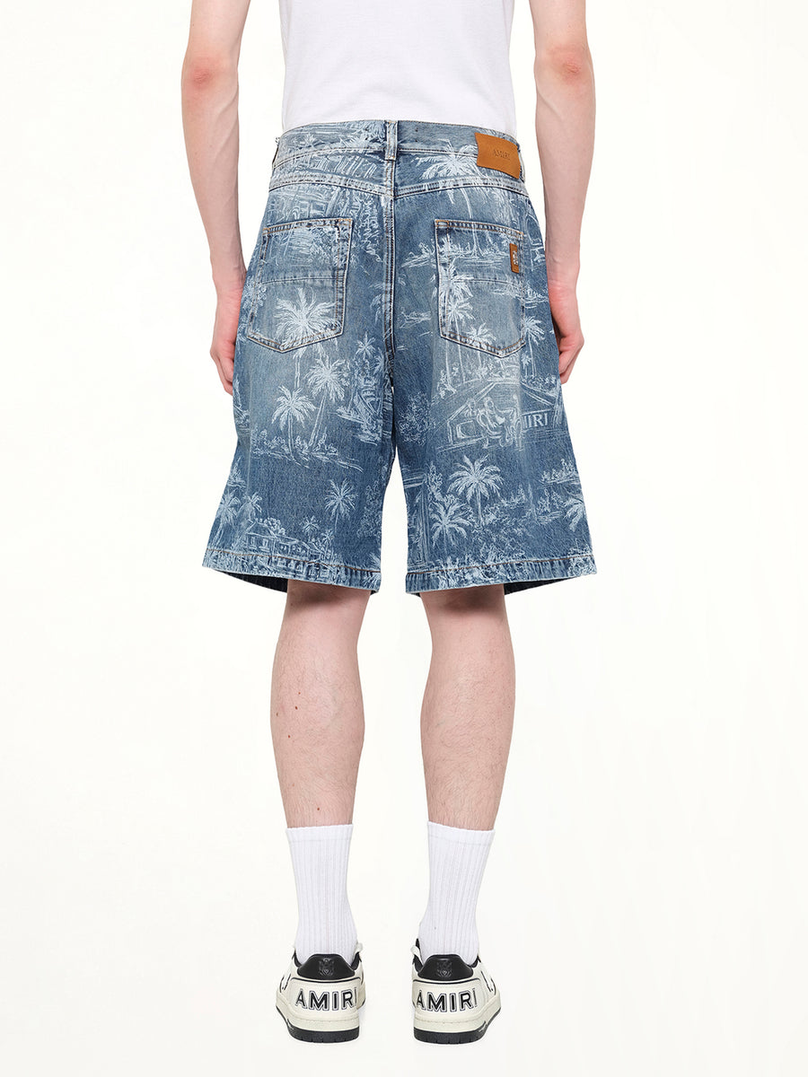 Chateau Palms Denim Shorts in Harbor Indigo