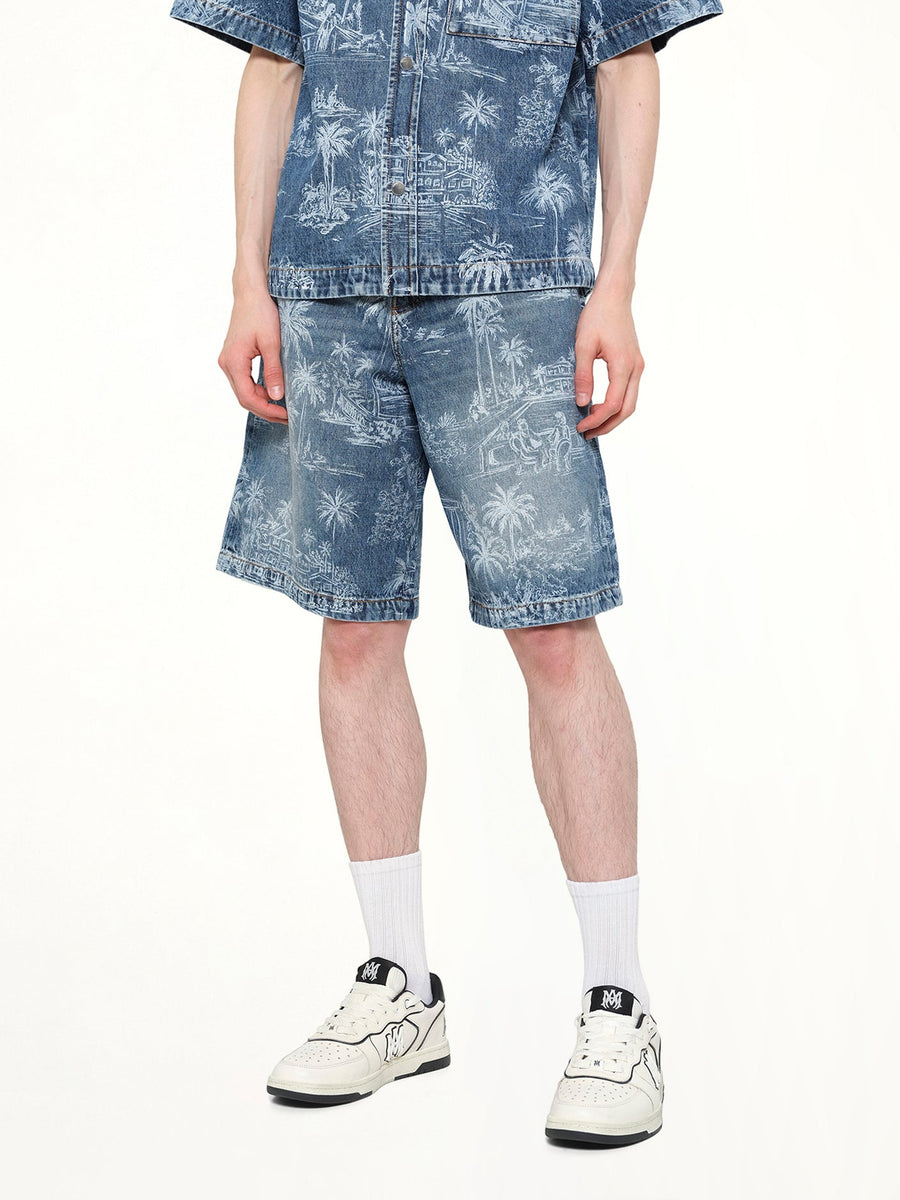 Chateau Palms Denim Shorts in Harbor Indigo
