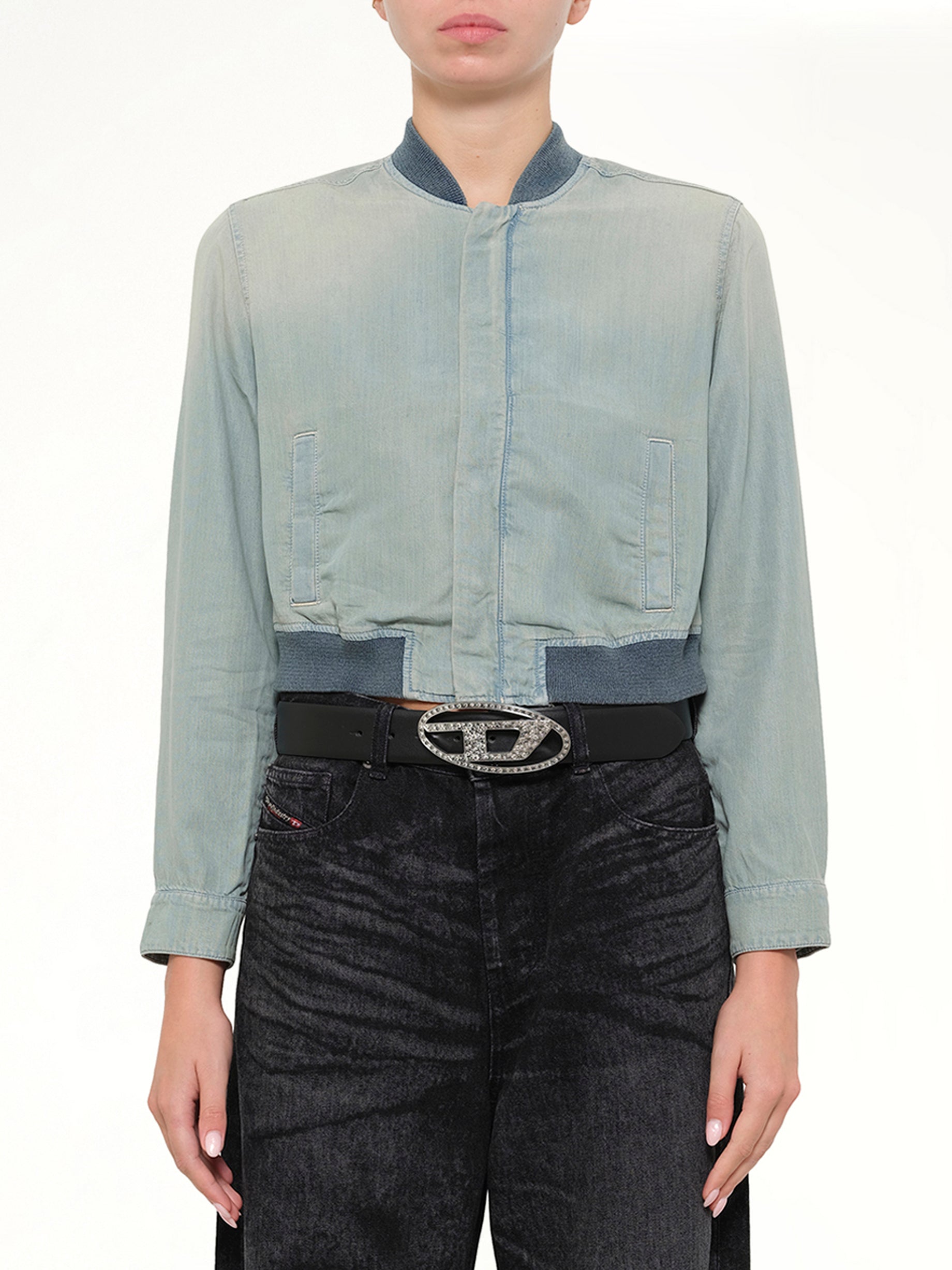 DE-RANIA-S1 Denim Jacket in Blue