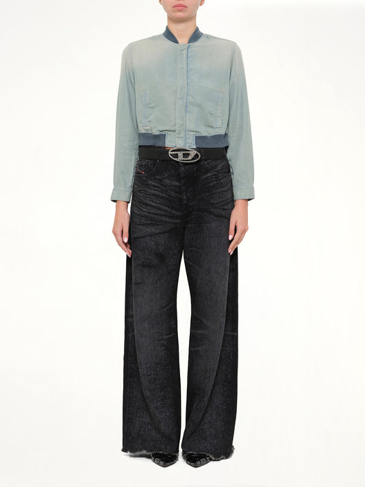 DE-RANIA-S1 Denim Jacket in Blue