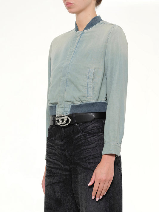 DE-RANIA-S1 Denim Jacket in Blue