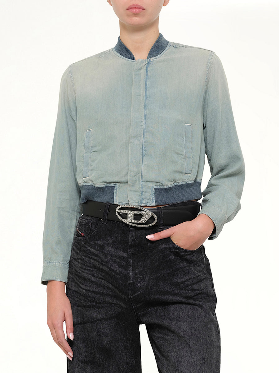 DE-RANIA-S1 Denim Jacket in Blue