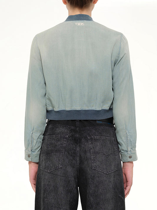 DE-RANIA-S1 Denim Jacket in Blue