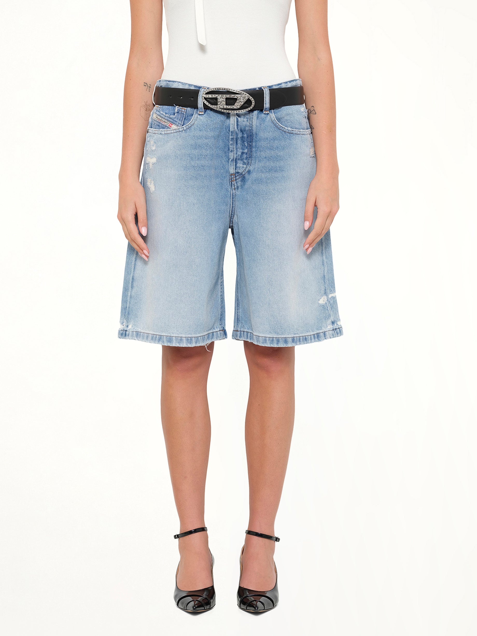 DE-SIRE-SHORT in Blue