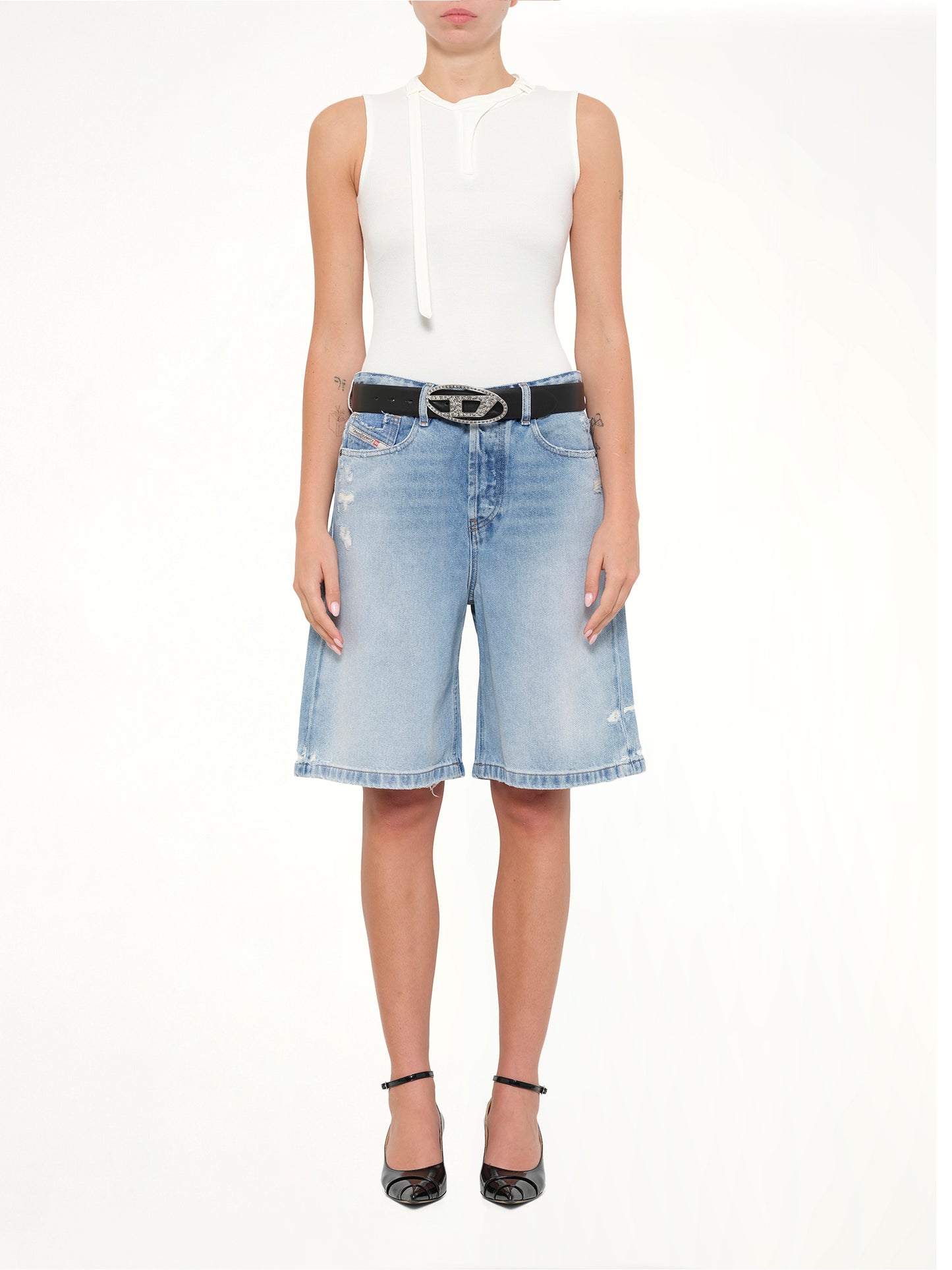 DE-SIRE-SHORT in Blue