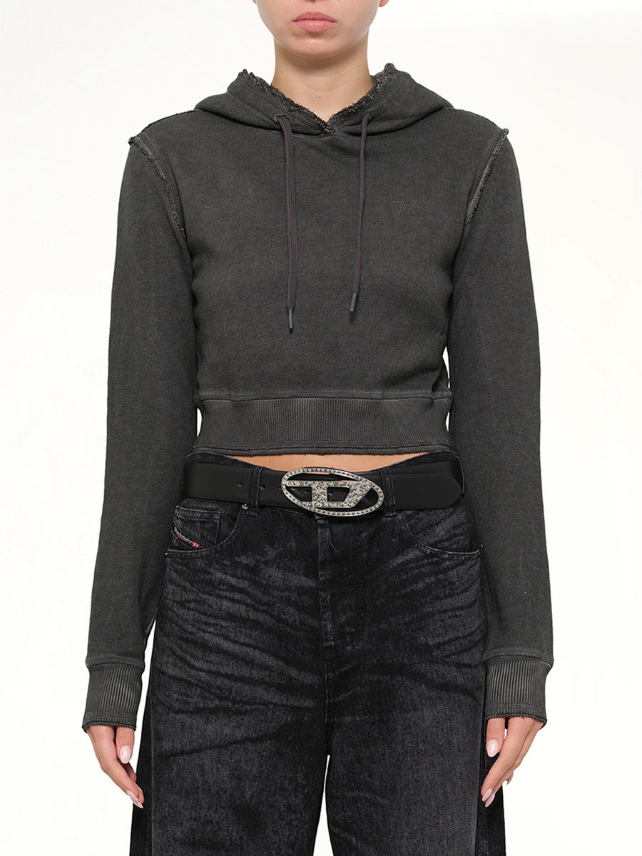 F-SLIMMY-HOOD-S3 Hoodie in Grey