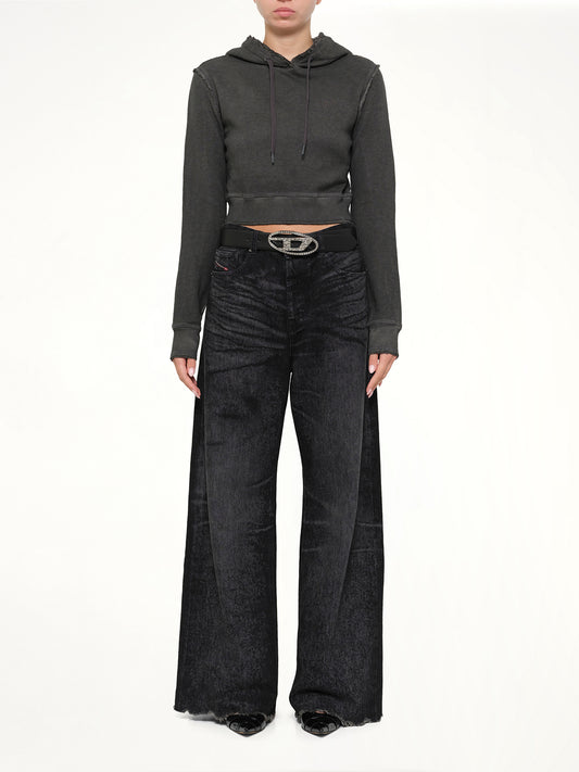 F-SLIMMY-HOOD-S3 Hoodie in Grey