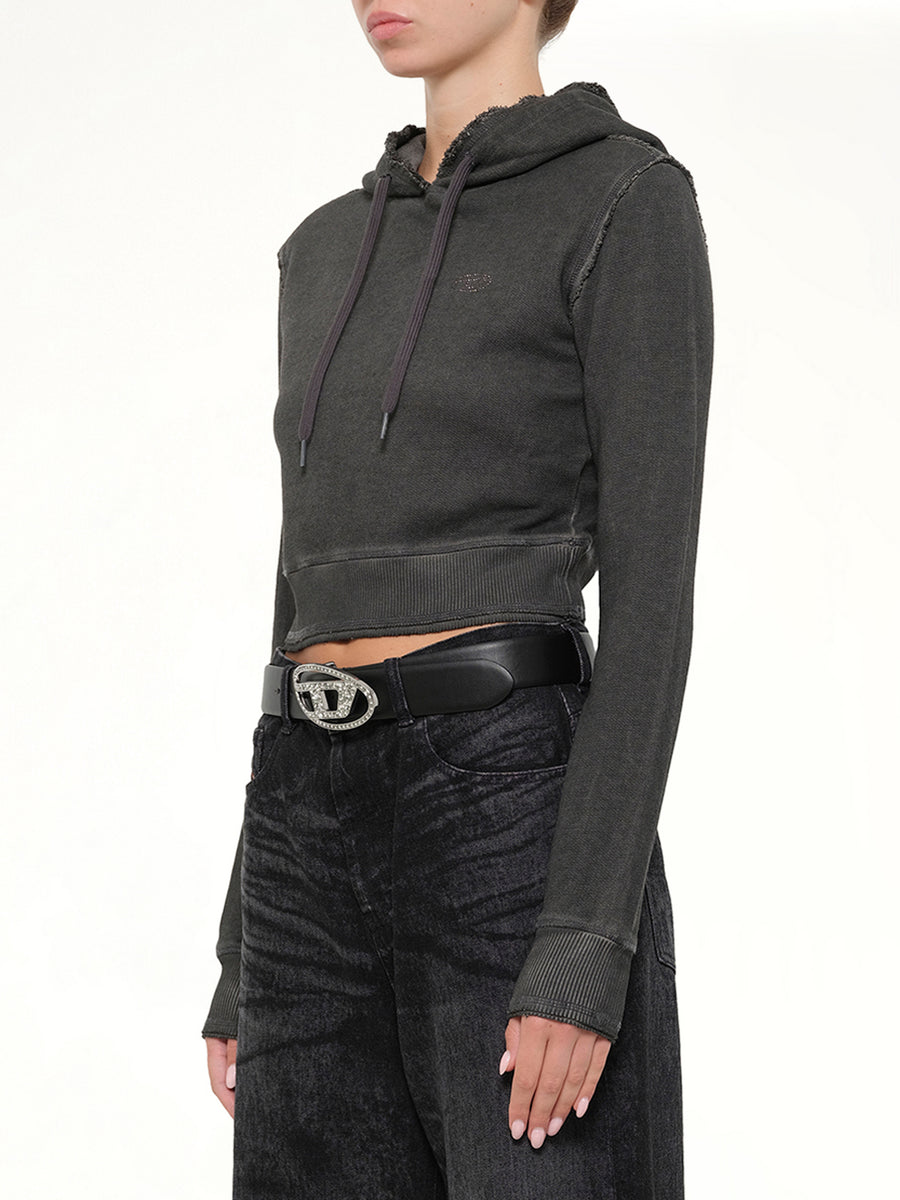 F-SLIMMY-HOOD-S3 Hoodie in Grey