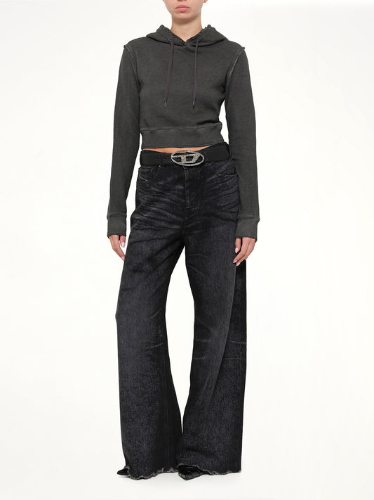 F-SLIMMY-HOOD-S3 Hoodie in Grey