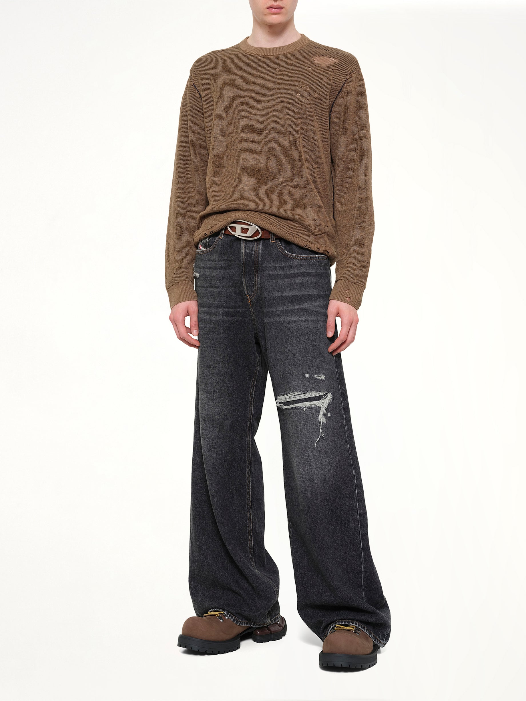 DIESEL , K-DAIANAS Sweater in Brown Full Reference from MARAIS