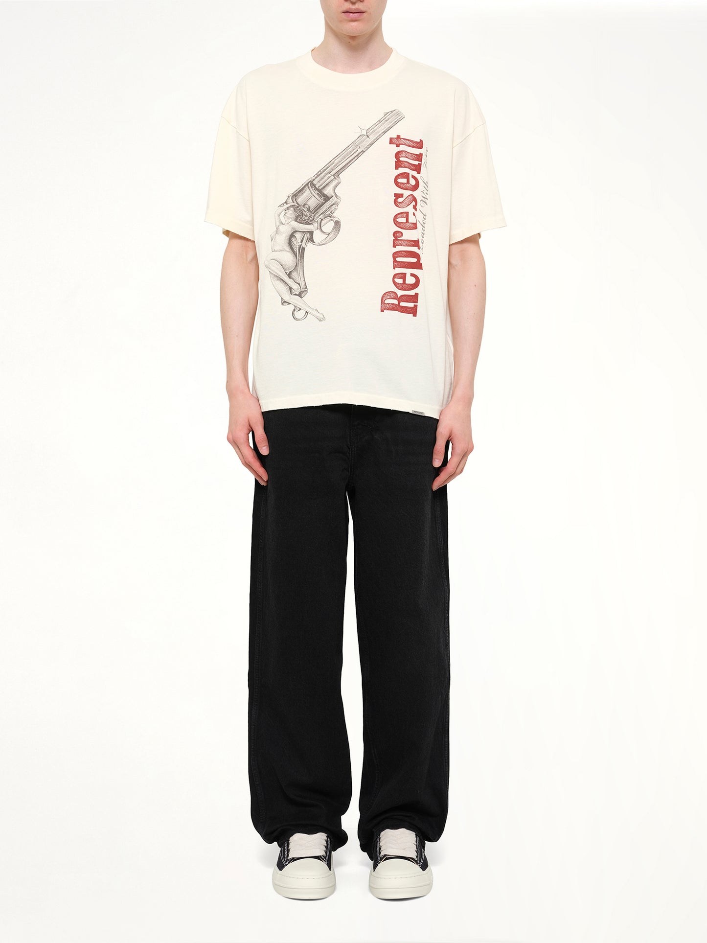 Loaded With Love T-Shirt in Cream