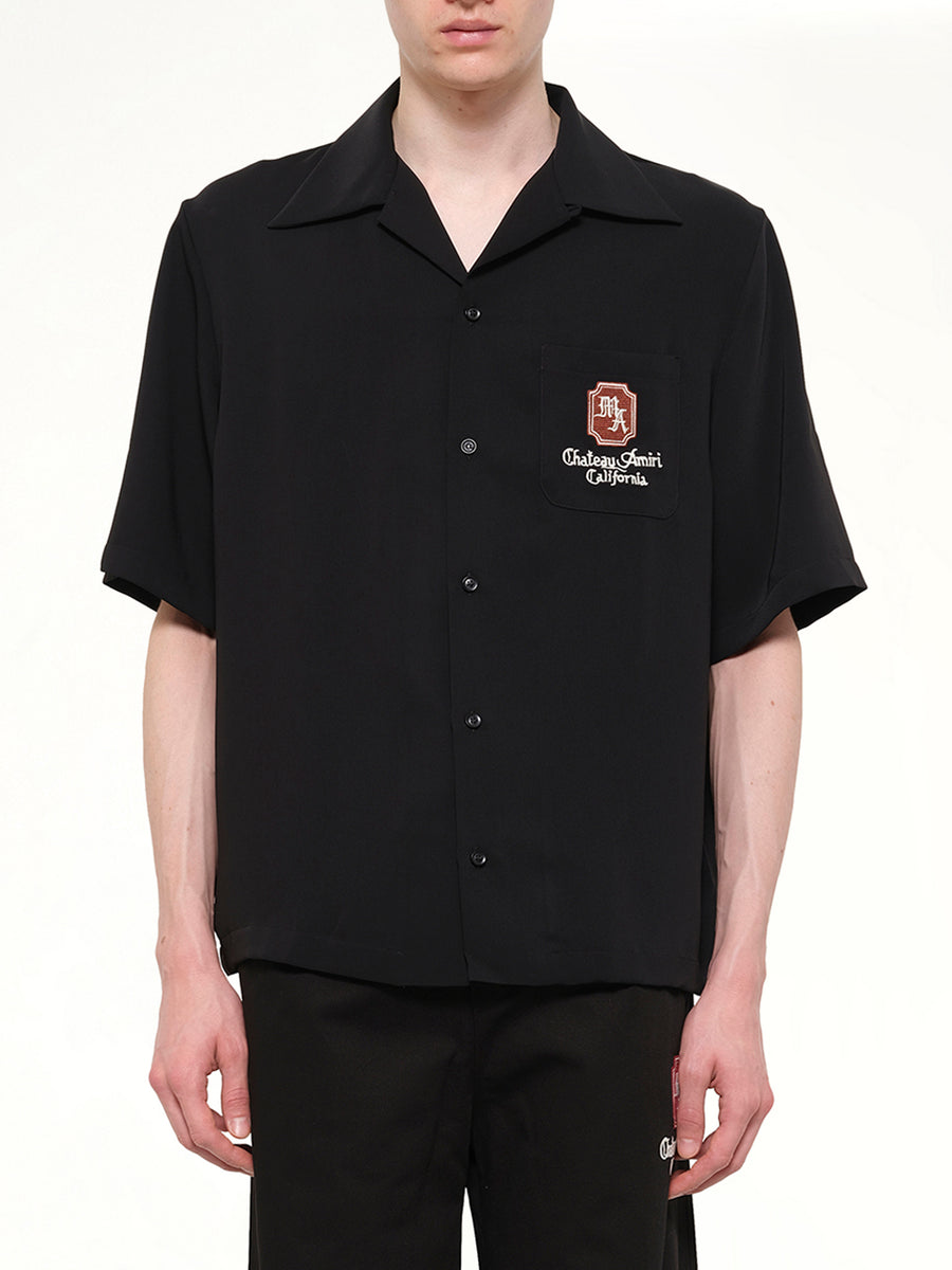 MA Chateau Camp Shirt in Black