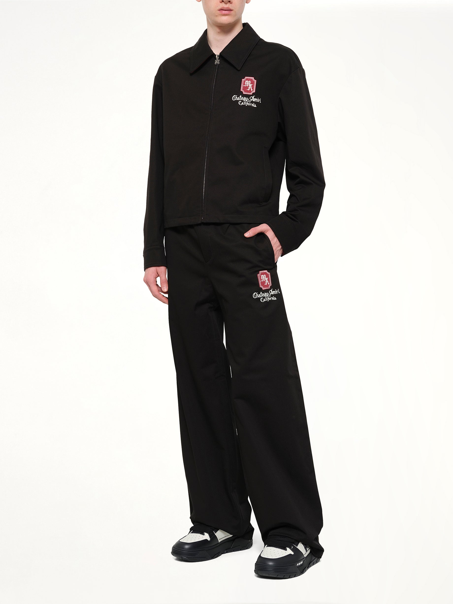 AMIRI MA Chateau Jacket in Black Full Reference from MARAIS