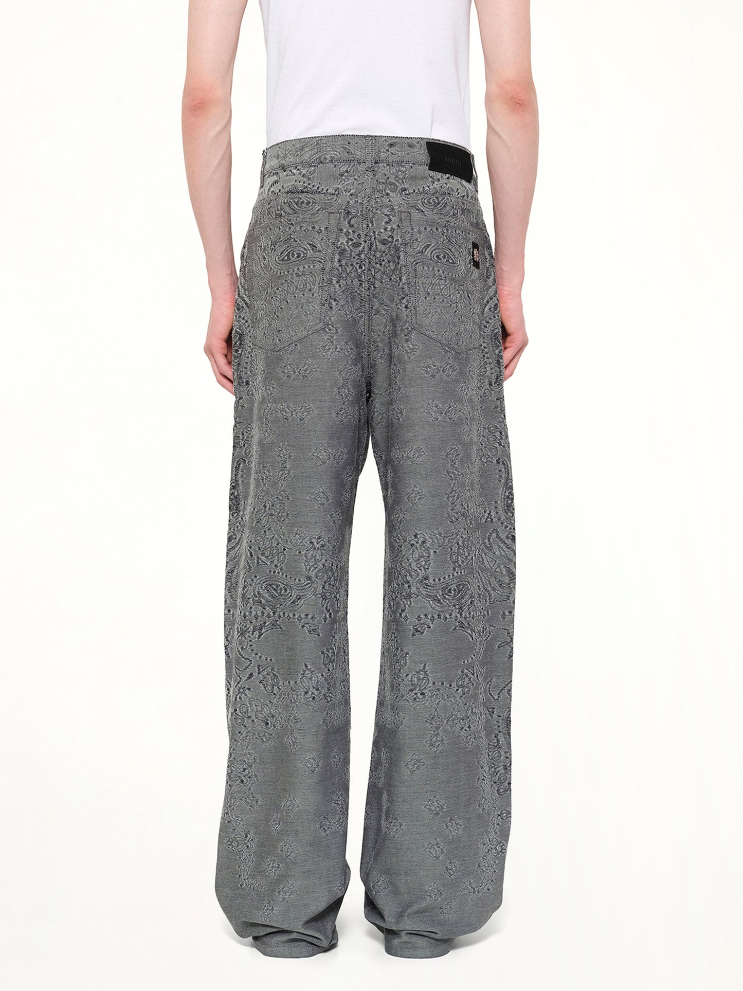 MA Quad Bandana Baggy Jeans in Black