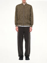 Military MA-1 Type Down Jacket in Dark Olive