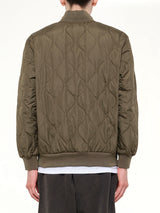 Military MA-1 Type Down Jacket in Dark Olive