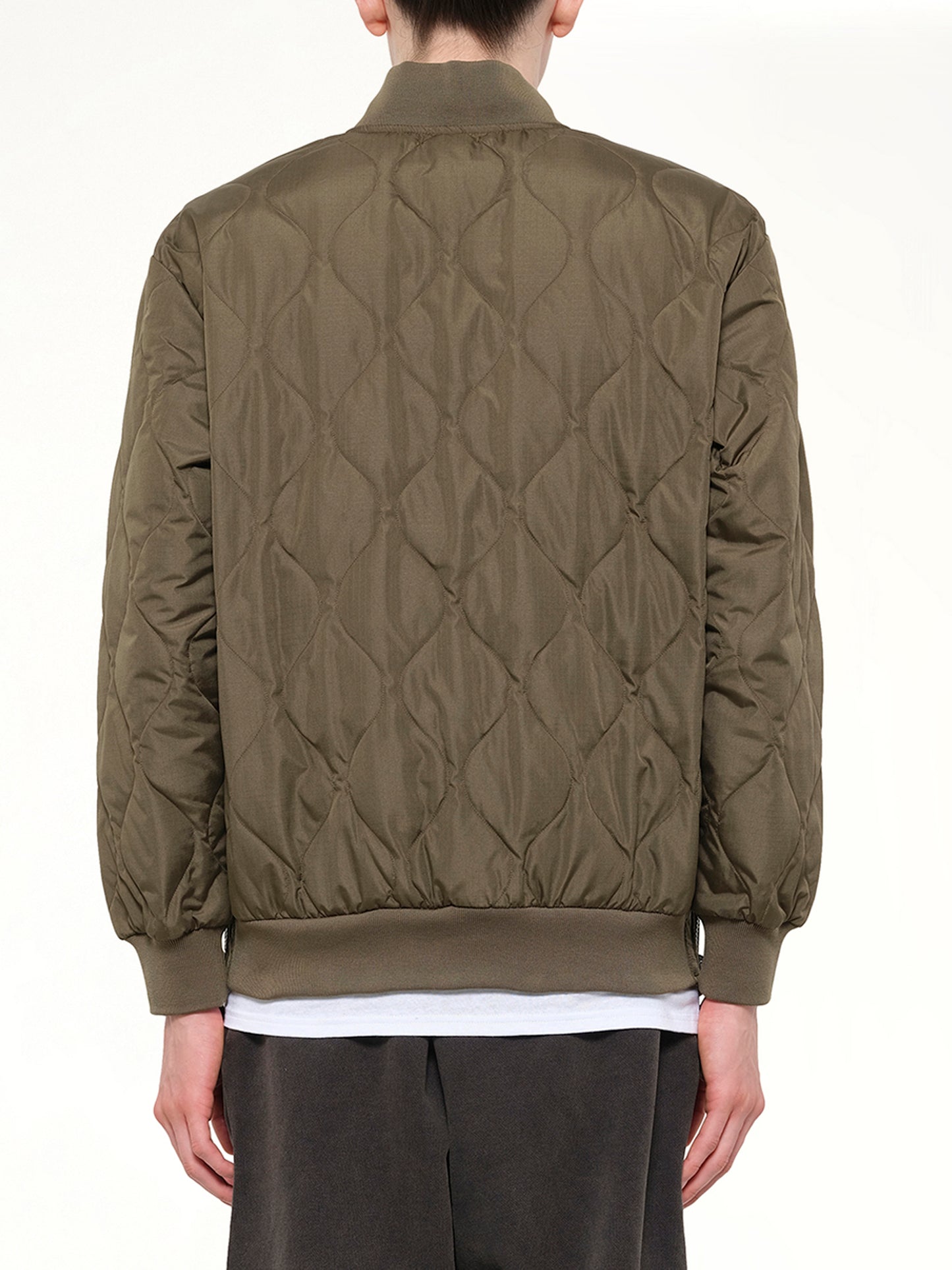 Military MA-1 Type Down Jacket in Dark Olive