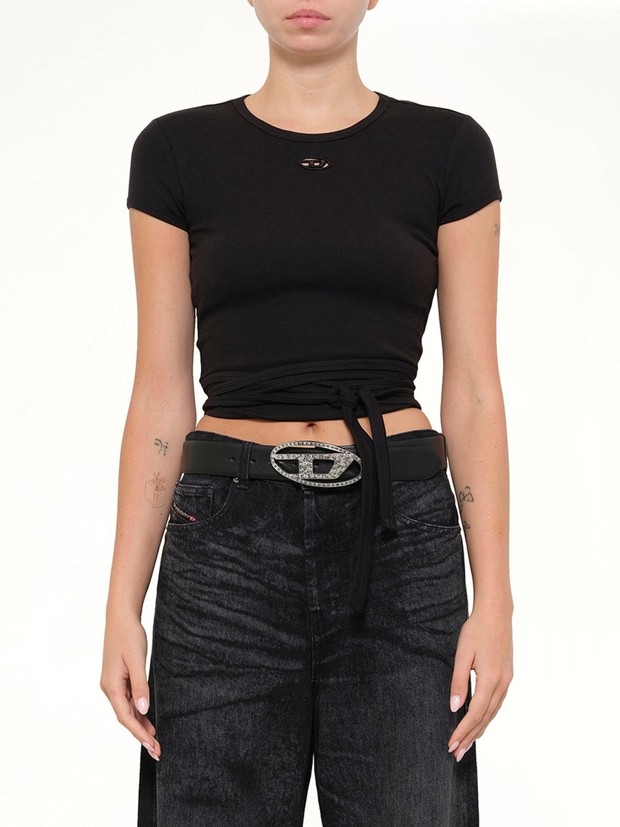 T-BUNNY-TAIL-S1 T-Shirt in Black