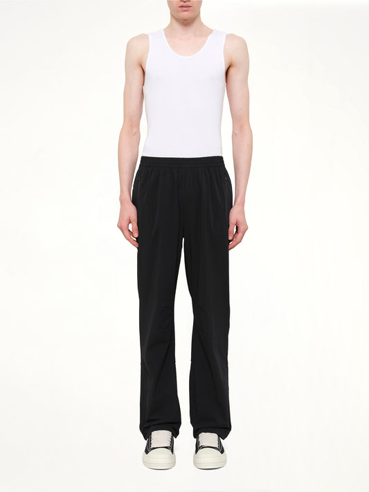 Team 247 Straight Leg Track Pant in Jet Black