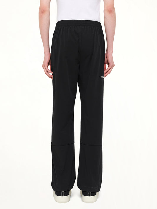 Team 247 Straight Leg Track Pant in Jet Black