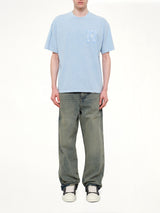 Western Initial T-Shirt in Mountain Bluebird