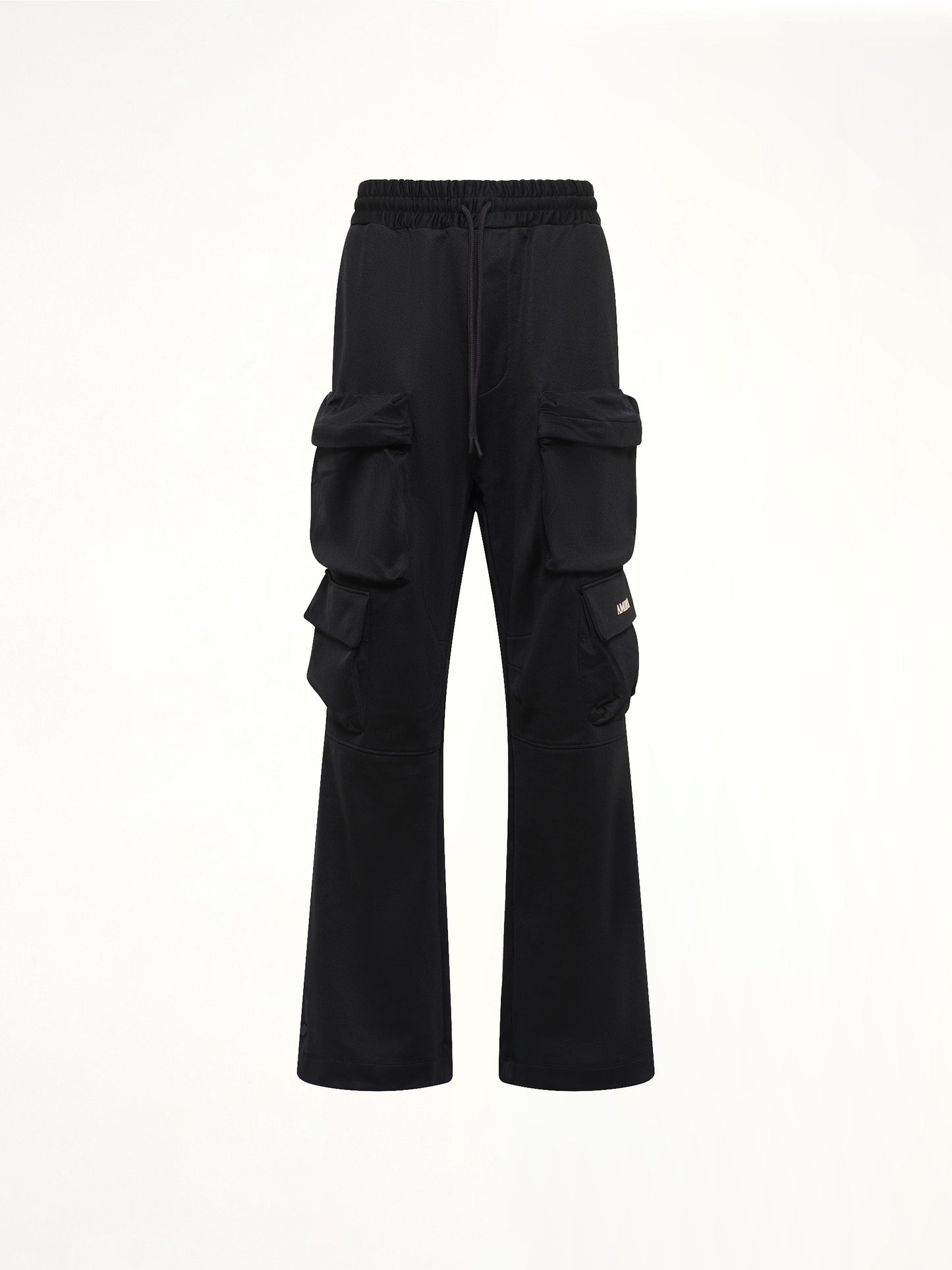 Cargo Track Pants in Black