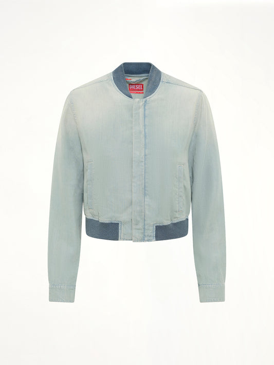 DE-RANIA-S1 Denim Jacket in Blue