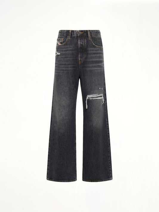 D-RISE Distressed Jeans in Grey
