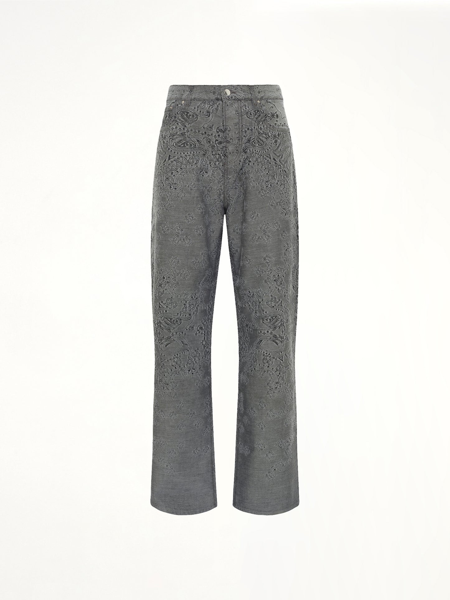 MA Quad Bandana Baggy Jeans in Black