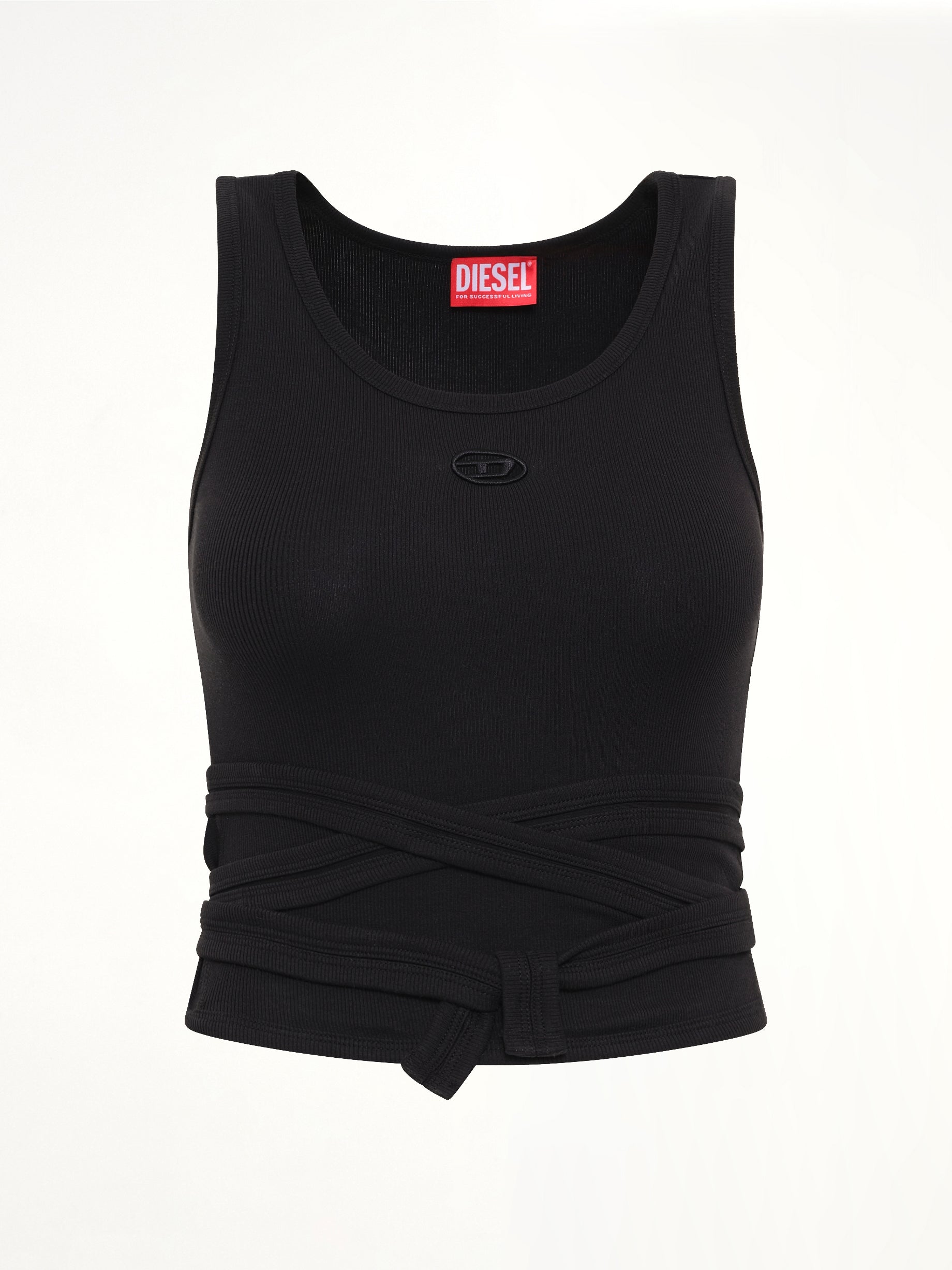 DIESEL , T-ANKY-TAIL-S1 Top in Black Product Photo from MARAIS