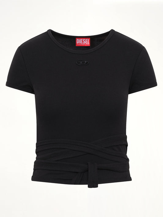T-BUNNY-TAIL-S1 T-Shirt in Black