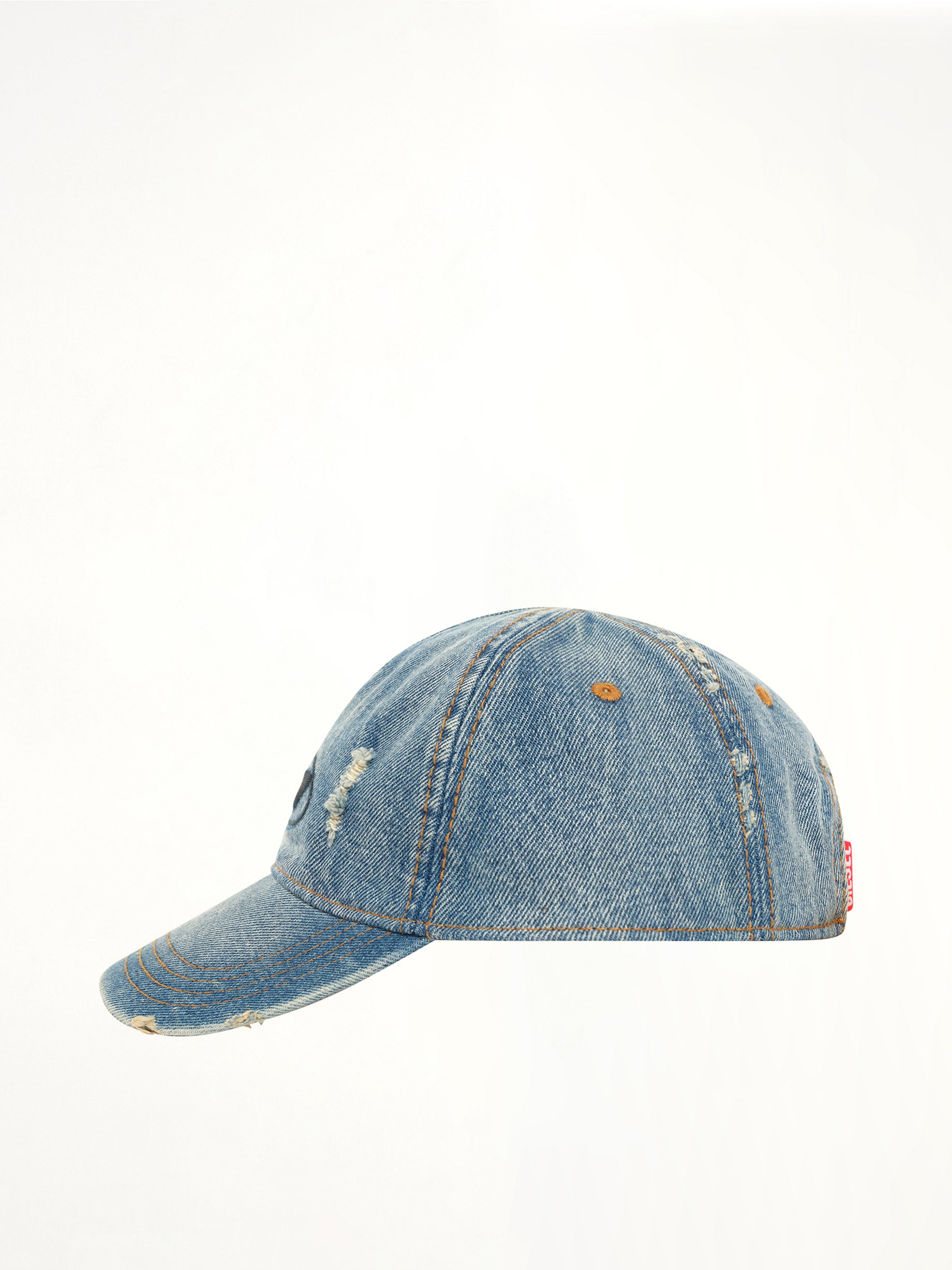 DIESEL C-ENIC Cap in Blue Side View from MARAIS