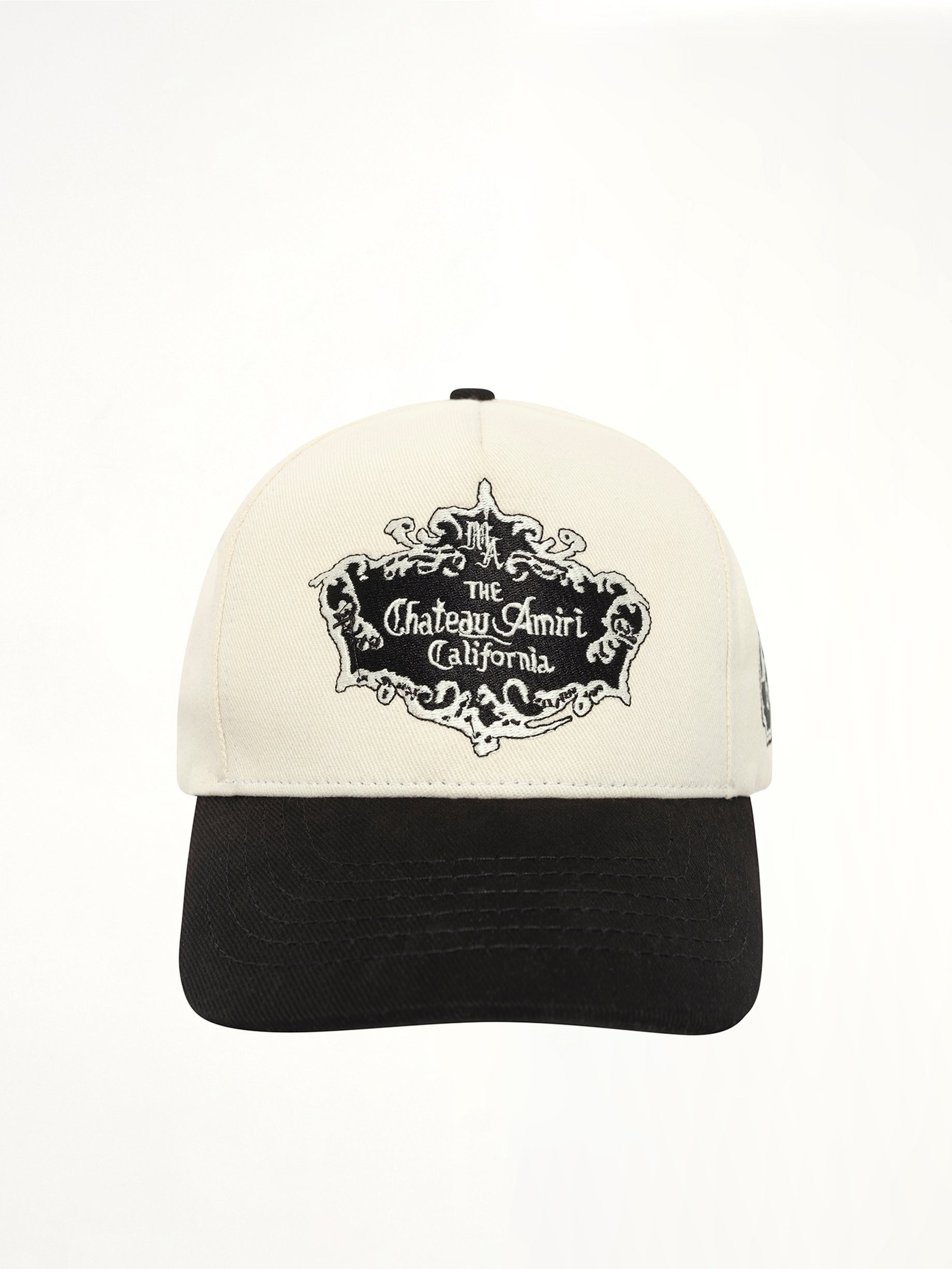 Chateau Crest Denim Hat in Black