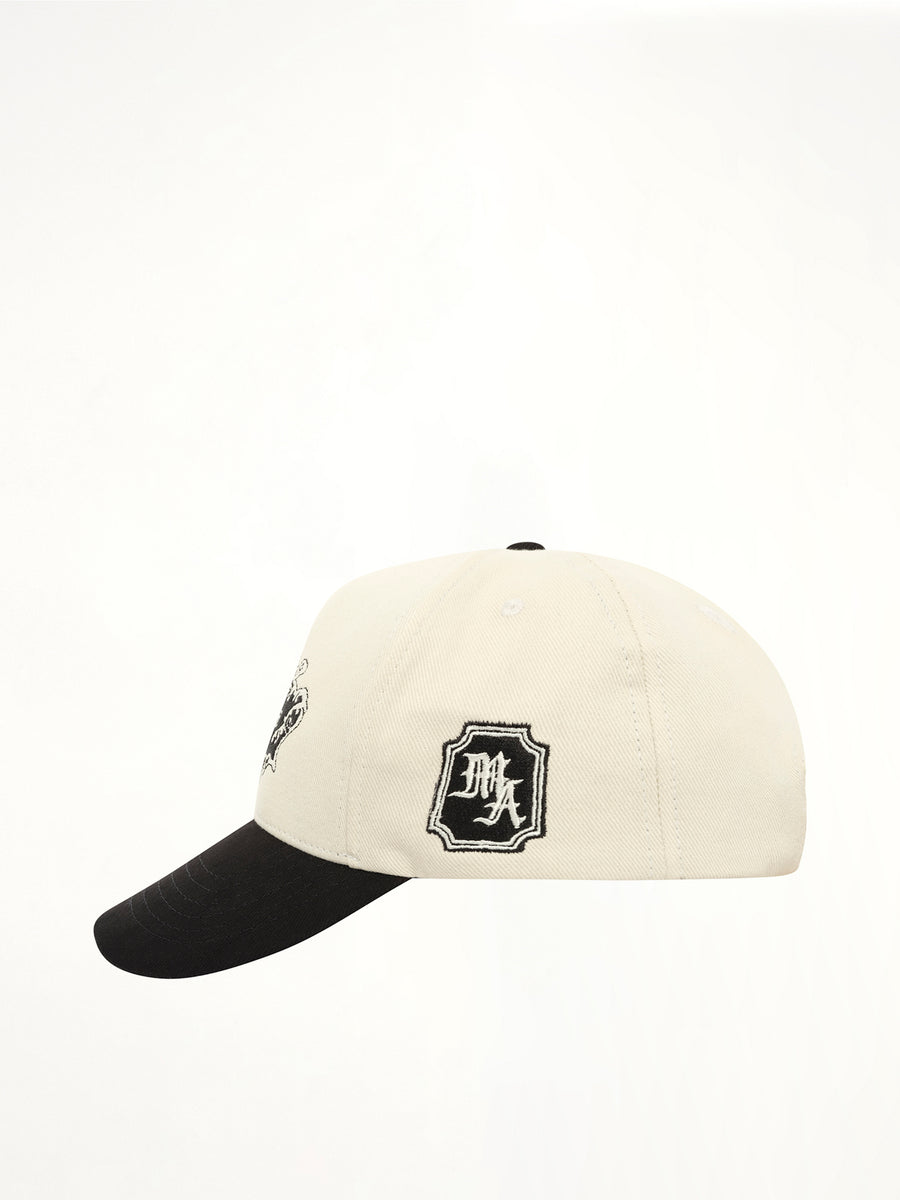 Chateau Crest Denim Hat in Black