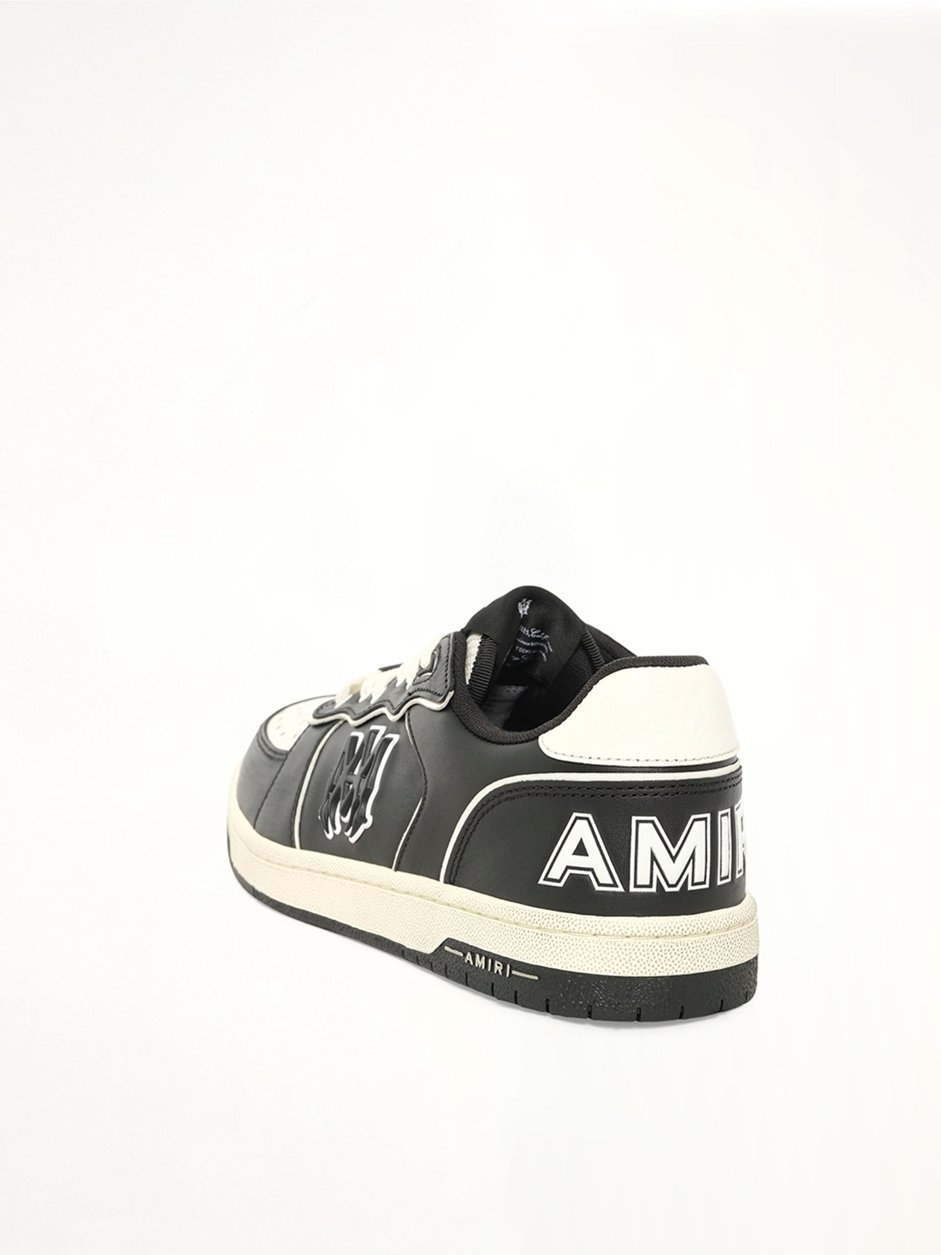 AMIRI Newport Sneaker in Black Top View from MARAIS