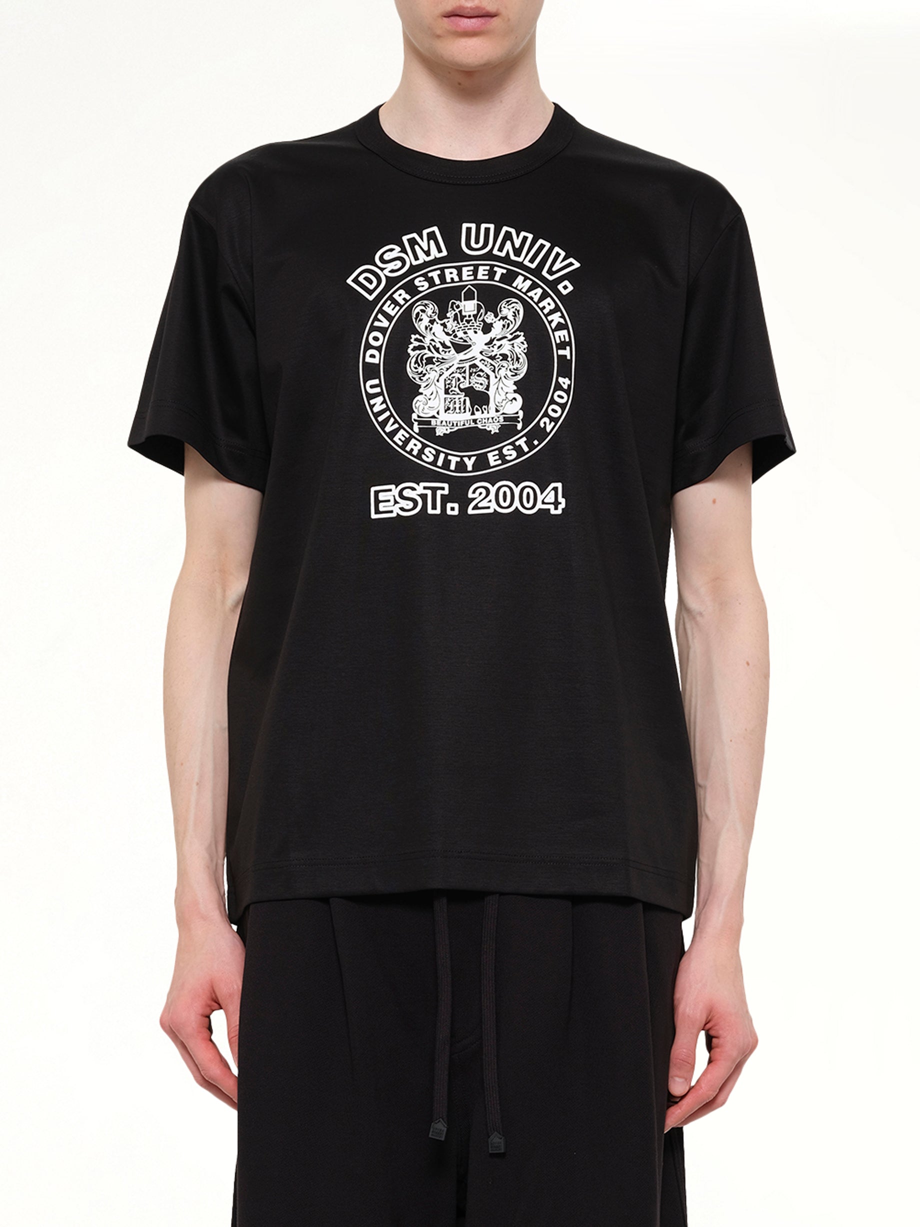 DSM Univ' T-Shirt in Black