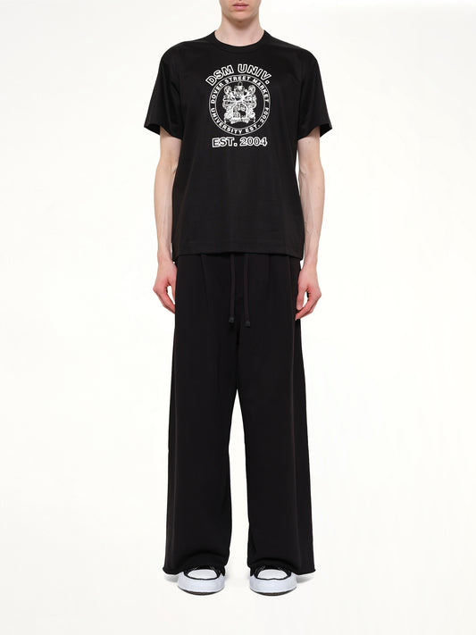 DSM Univ' T-Shirt in Black