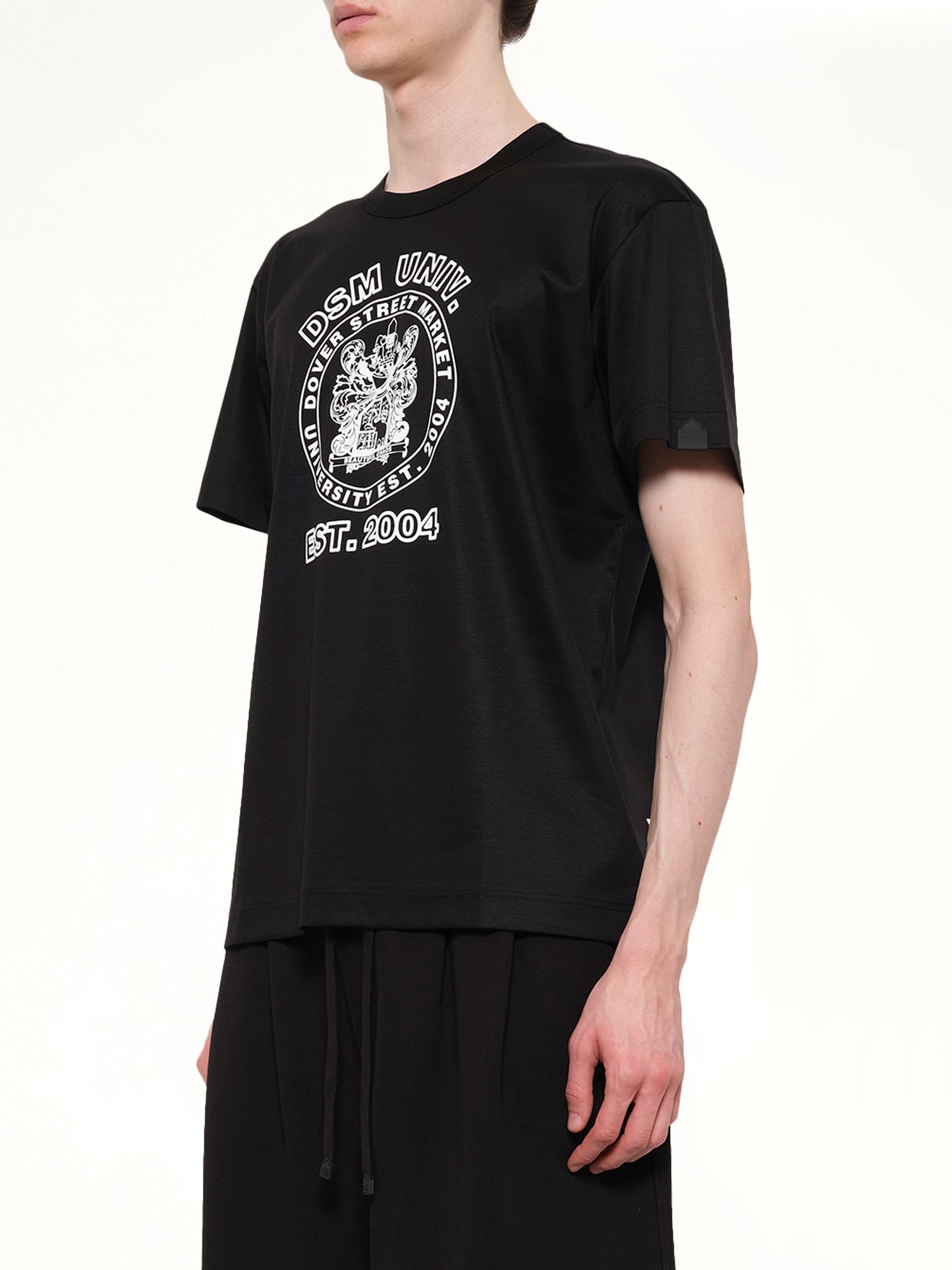 DSM Univ' T-Shirt in Black