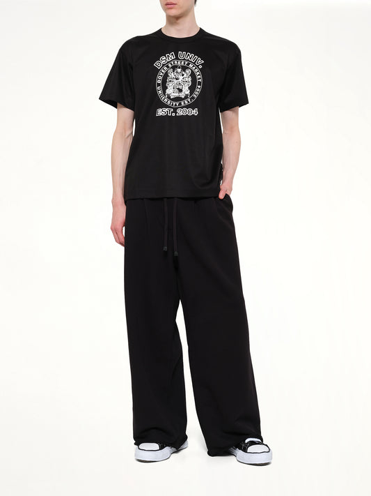 DSM Univ' T-Shirt in Black