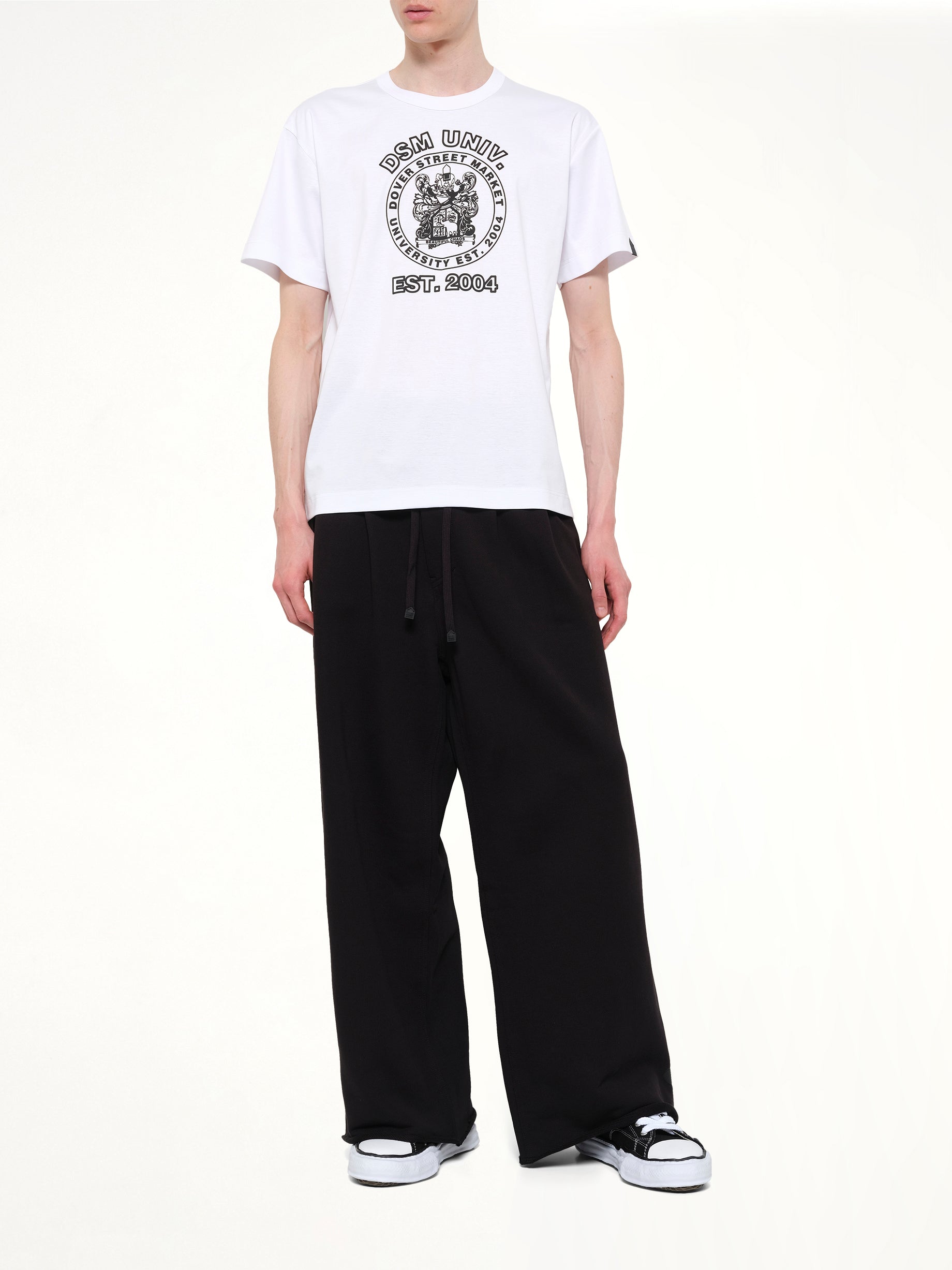 DOVER STREET MARKET DSM Univ' T-Shirt in White Full Reference from MARAIS