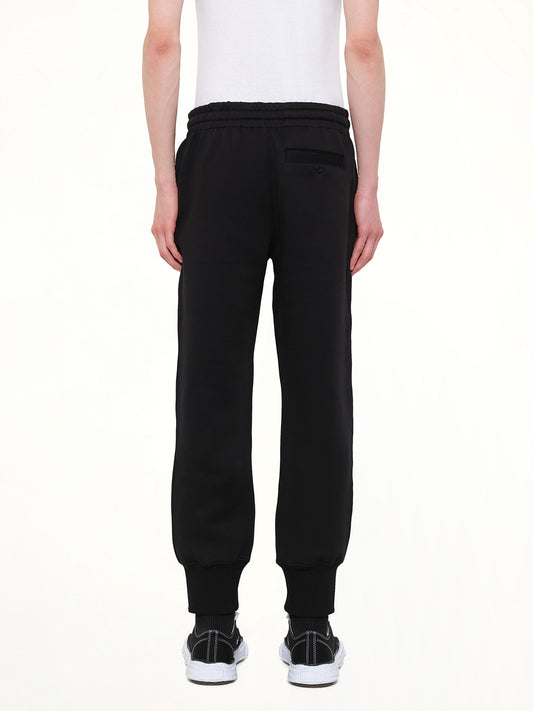Double Knit Jogger Pants in Black