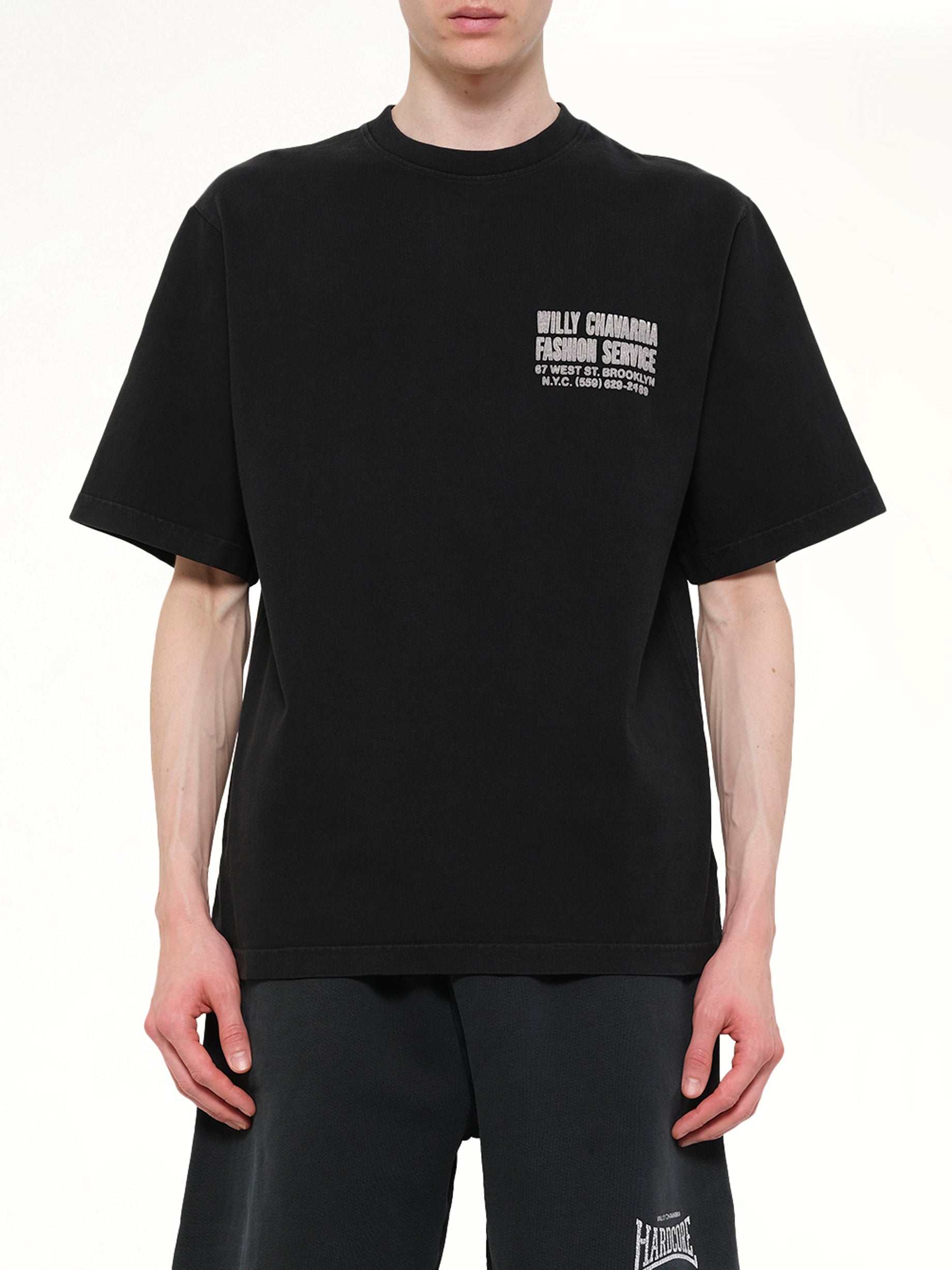 "Fashion Services" Standard T-Shirt in Black