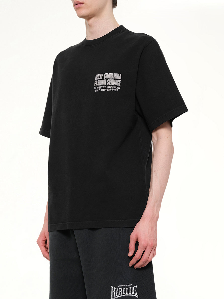 "Fashion Services" Standard T-Shirt in Black