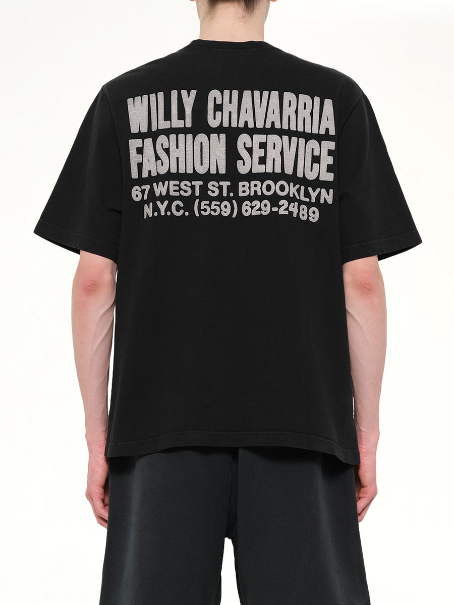 "Fashion Services" Standard T-Shirt in Black