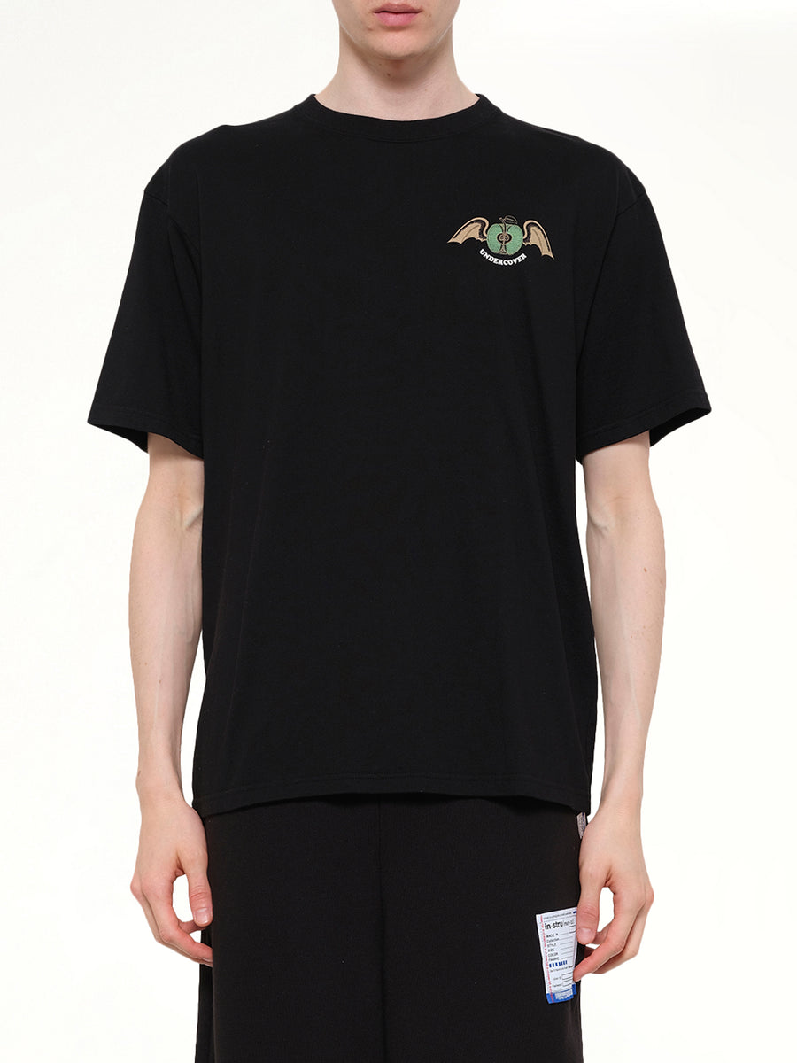 Apple Wings T-Shirt in Black